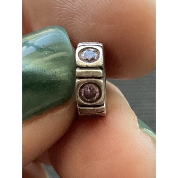 Pandora Jewelry - Pandora ALE 925 Sterling Silver CZ Trinity Spacer charm
